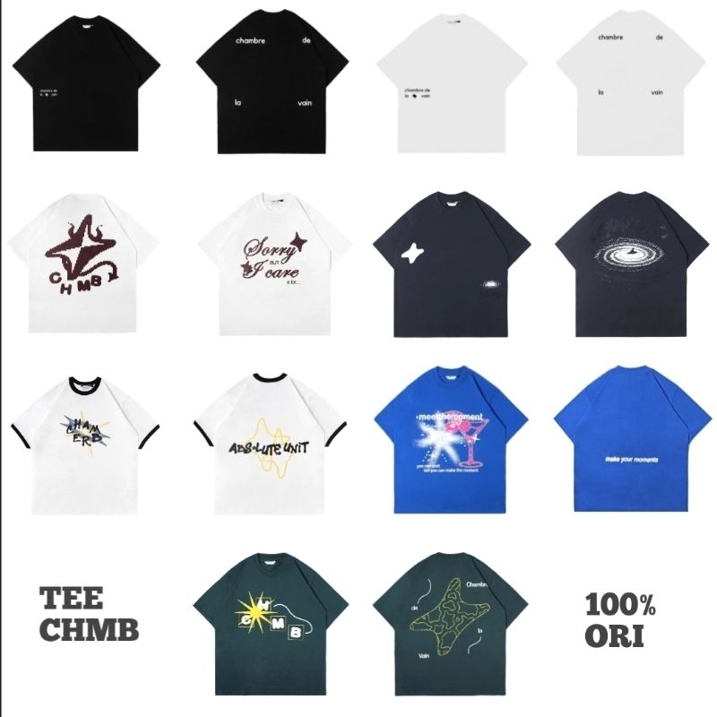 OVERSIZE TEE CHMB || Shopee Indonesia