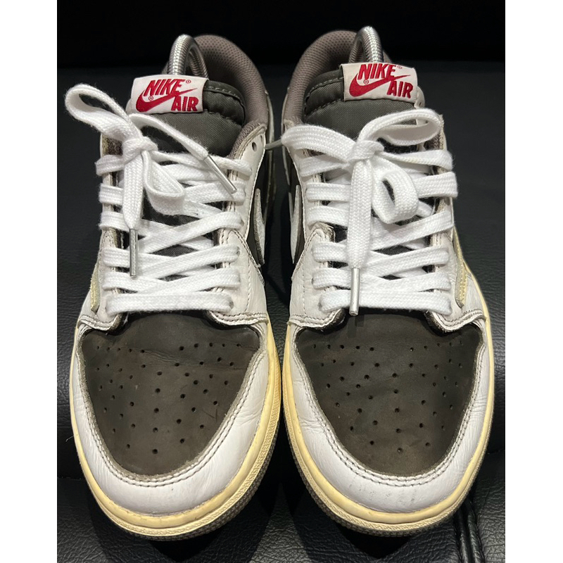 FOR SALE : VERY RARE ITEM Second Preloved N I K E A.I.R Jordan 1 Low OG 'Reverse Mocha'  Travis Scot