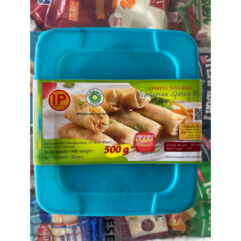 

Lumpia sayuran / spring roll 25pcs 500gr