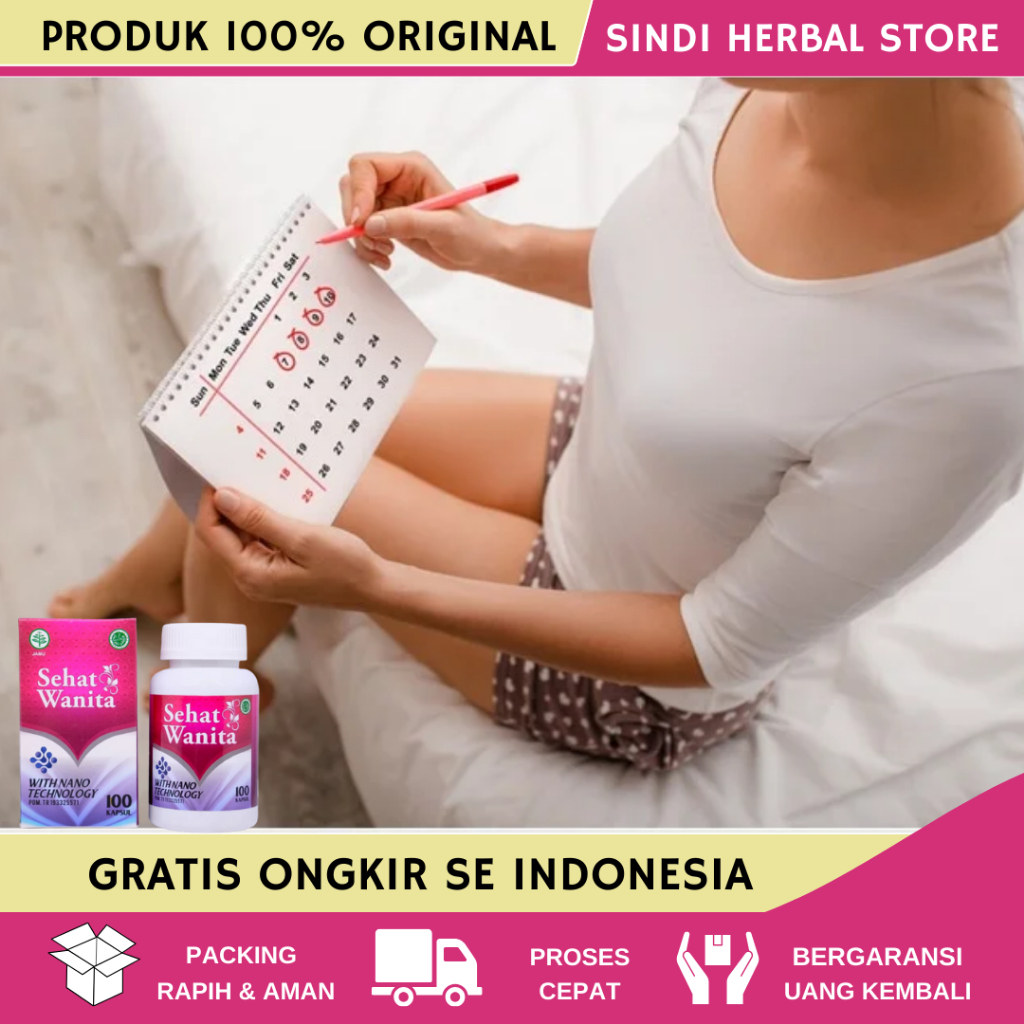 Obat Telat Haid, Pelancar Haid, Telat Datang Bulan, Telat Menstruasi, Telat Haid 1-9 Bulan, Pelancar