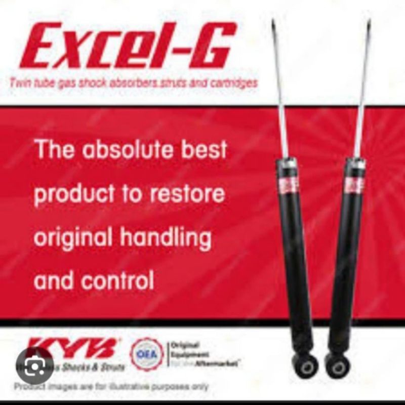 shockbreaker shock absorber belakang Jazz Rs merek KYB EXCEL-G 2pcs