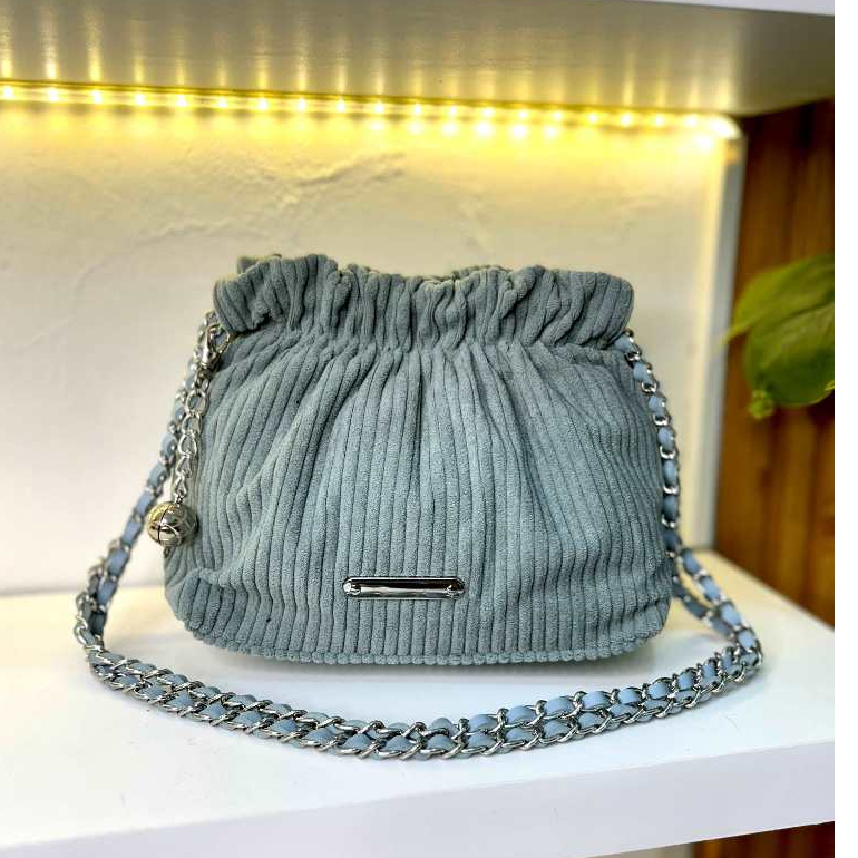 [ ZANKA ] LAKOR bag tas selempang wanita tas bahan korduroy sling bag shoulder bag