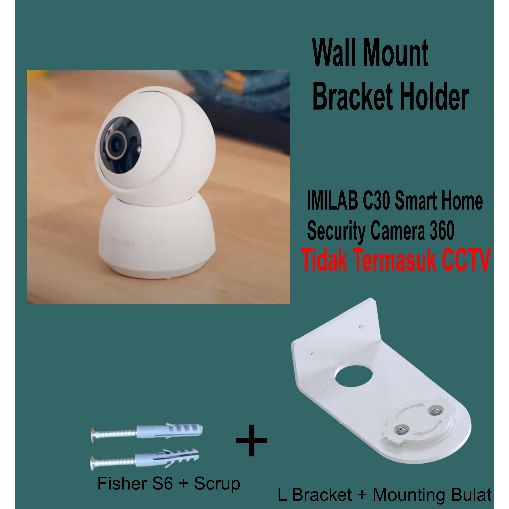 IMILAB C30 Smart Home Security Camera 360 Bracket Wall Mount Holder