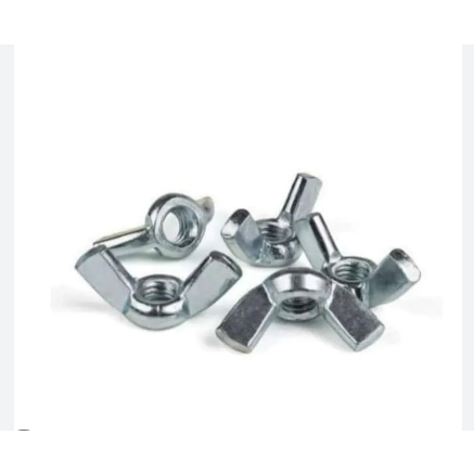 2 pcs MUR KUPU STAINLESS/MUR KUPING/WING NUT SS M4 M5 M6 M8 M10 sus 304 STAINLESS STEEL murah berkua