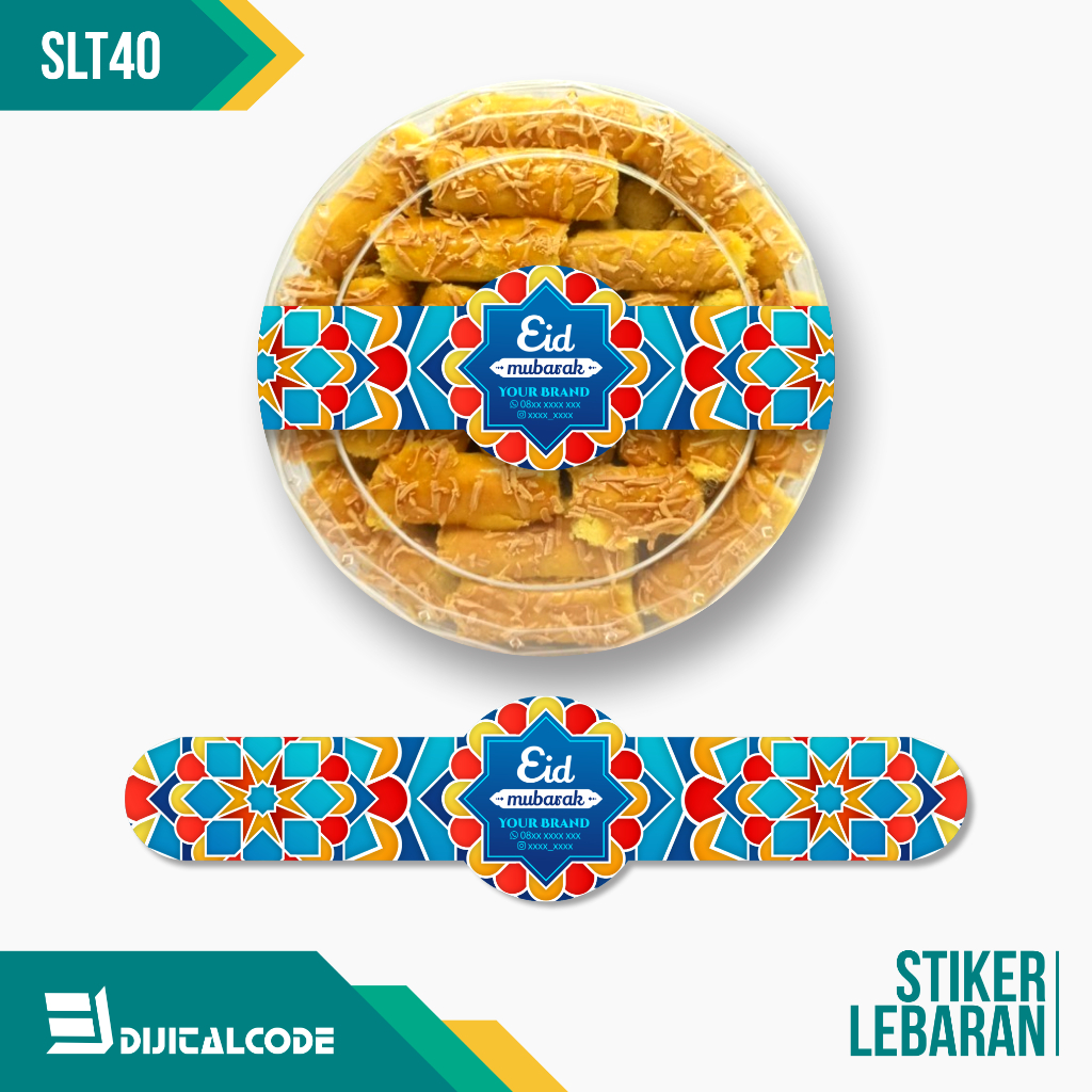 

SLT40 Stiker Label Parcel Segel Toples Kue Lebaran Idul Fitri