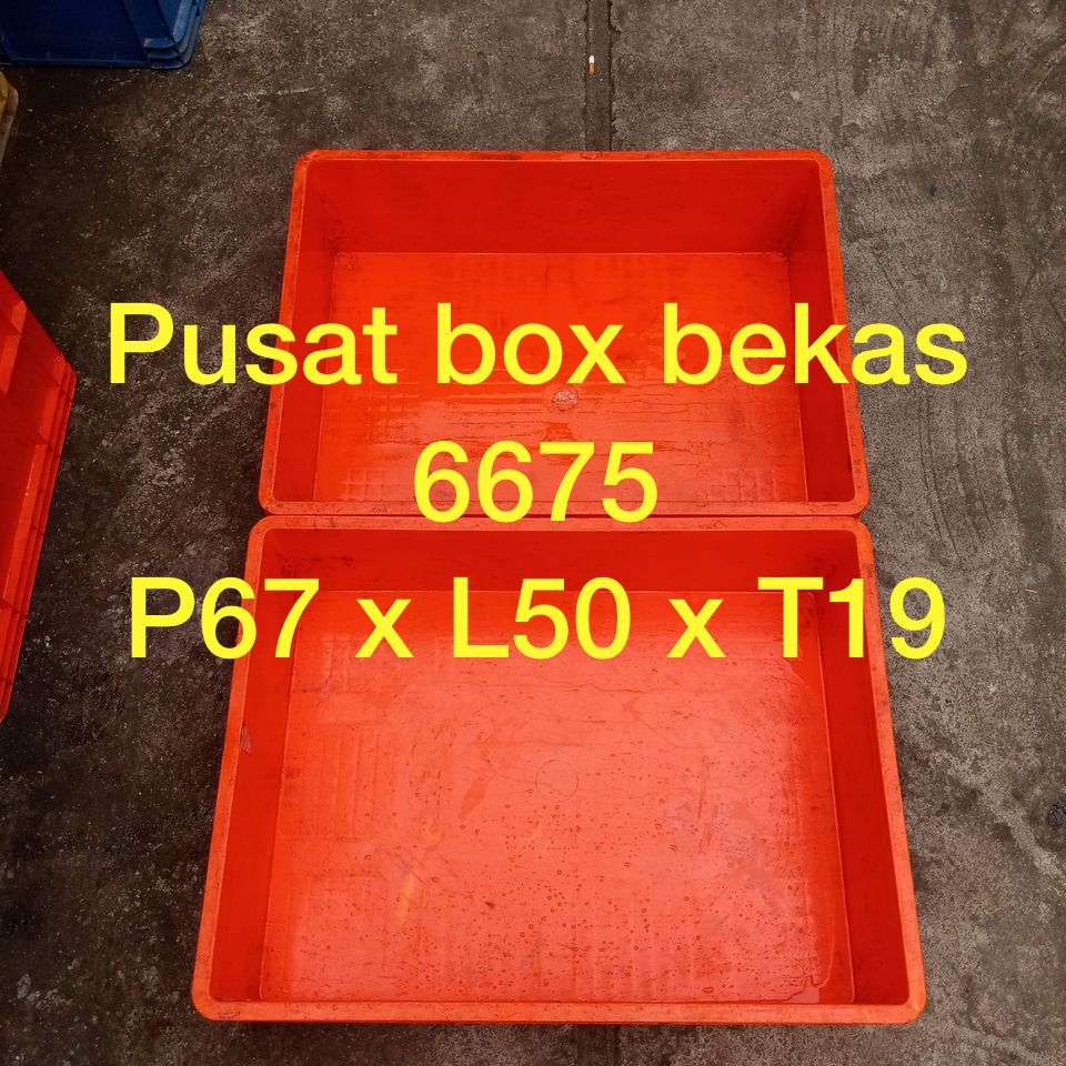 Box rabbit plastik bekas 6675/Box rapat kontener plastik 6675 berkualitas