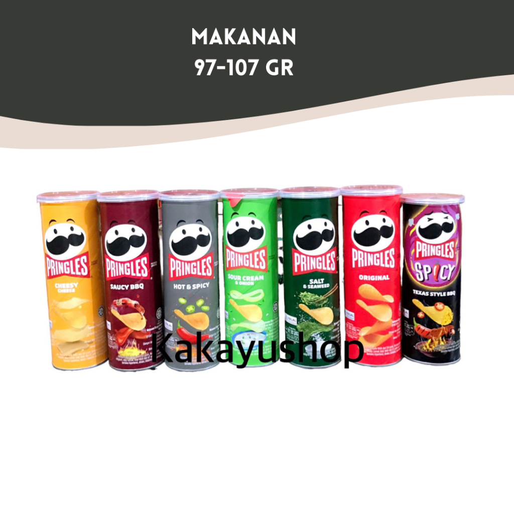 

PRINGLES Potato Chips Snack 97-107GR - Makanan