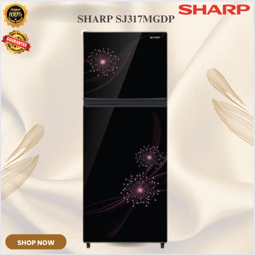 Kulkas SHARP 2 PINTU SJ317MGDP 205L/SJ-317-MGDP/SJ-317MDGP/SJ 317 MGDP/SJ-317 MGDP/ORIGINAL GARANSI
