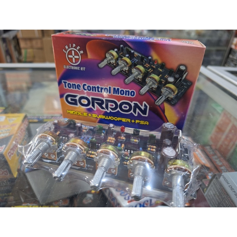 TONE CONTROL MONO EQUALIZER POTENSIO GORDON