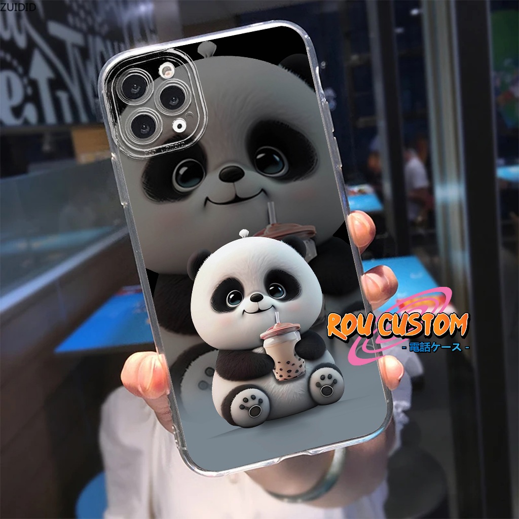 Case OPPO A57 2022 A77S A18 A38 A55 4G A58 4G A78 5G A58 5G TERBARU 2023 [ PANDA ] Casing Hp Anime K