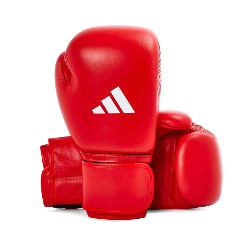 Sarung Tinju Adidas AIBA Boxing Glove RED ”10oz”- AIBAG1 (SECOND LIKE NEW)