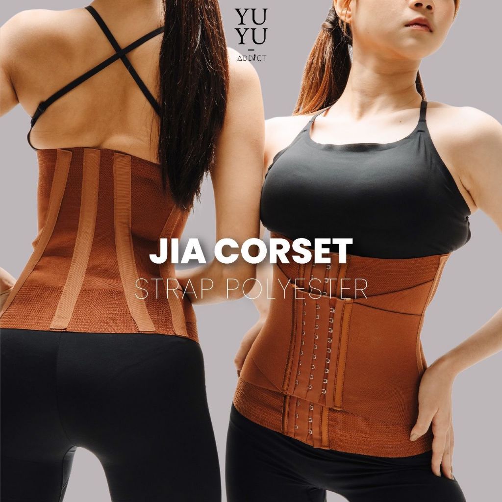 YUYUADDICT - 2024 New Premium JIA Corset Strap Polyester Korset Karet Elastis