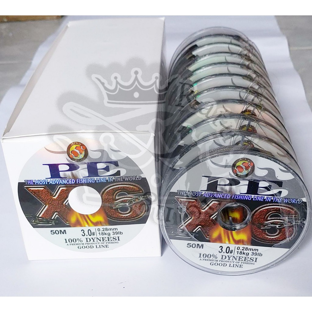 Senar PE X6 Dyneesi 50M