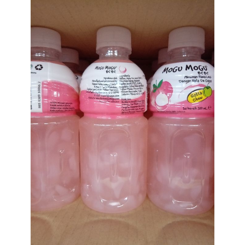 

minuman nata de coco rasa leci 320ml mogu mogu