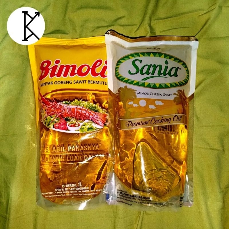 

Minyak Goreng Sania Bimoli 1 Liter Pouch Refill