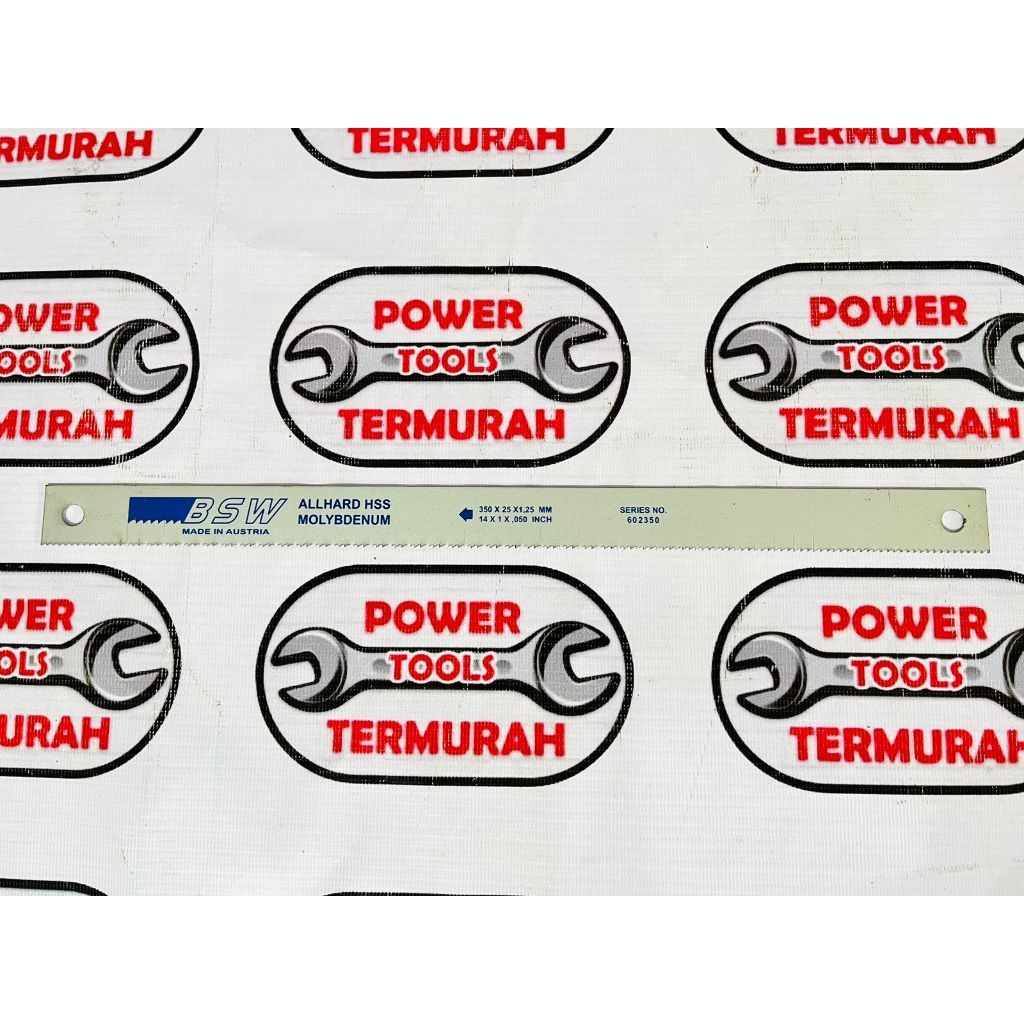 

Mata Gergaji Mesin 14" M350x25x1.25x10T BSW (made ini AUSTRIA) HSS