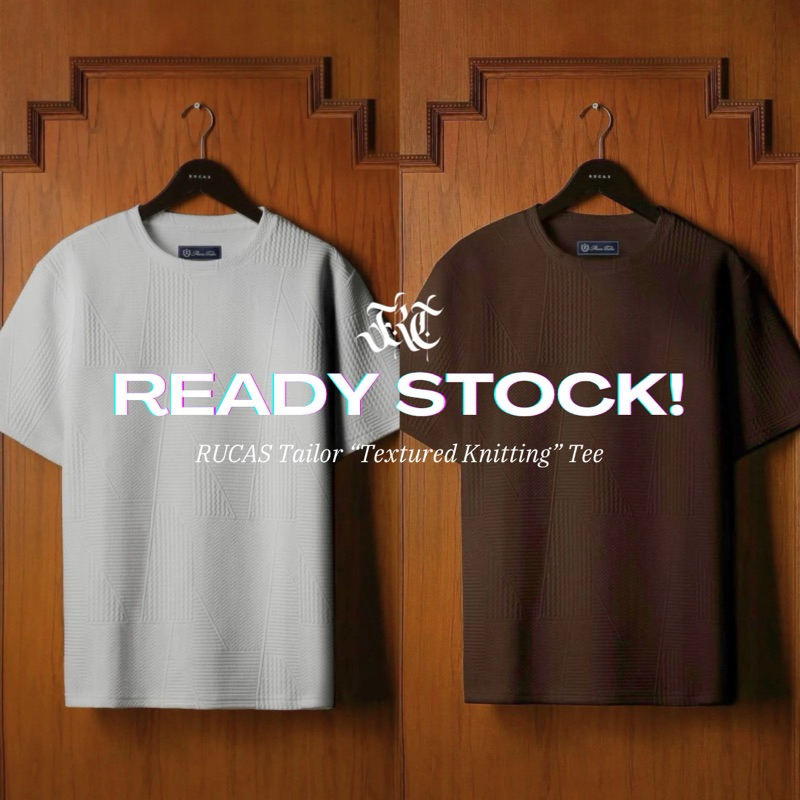 Rucas Tailor “Textured knitting” Tee