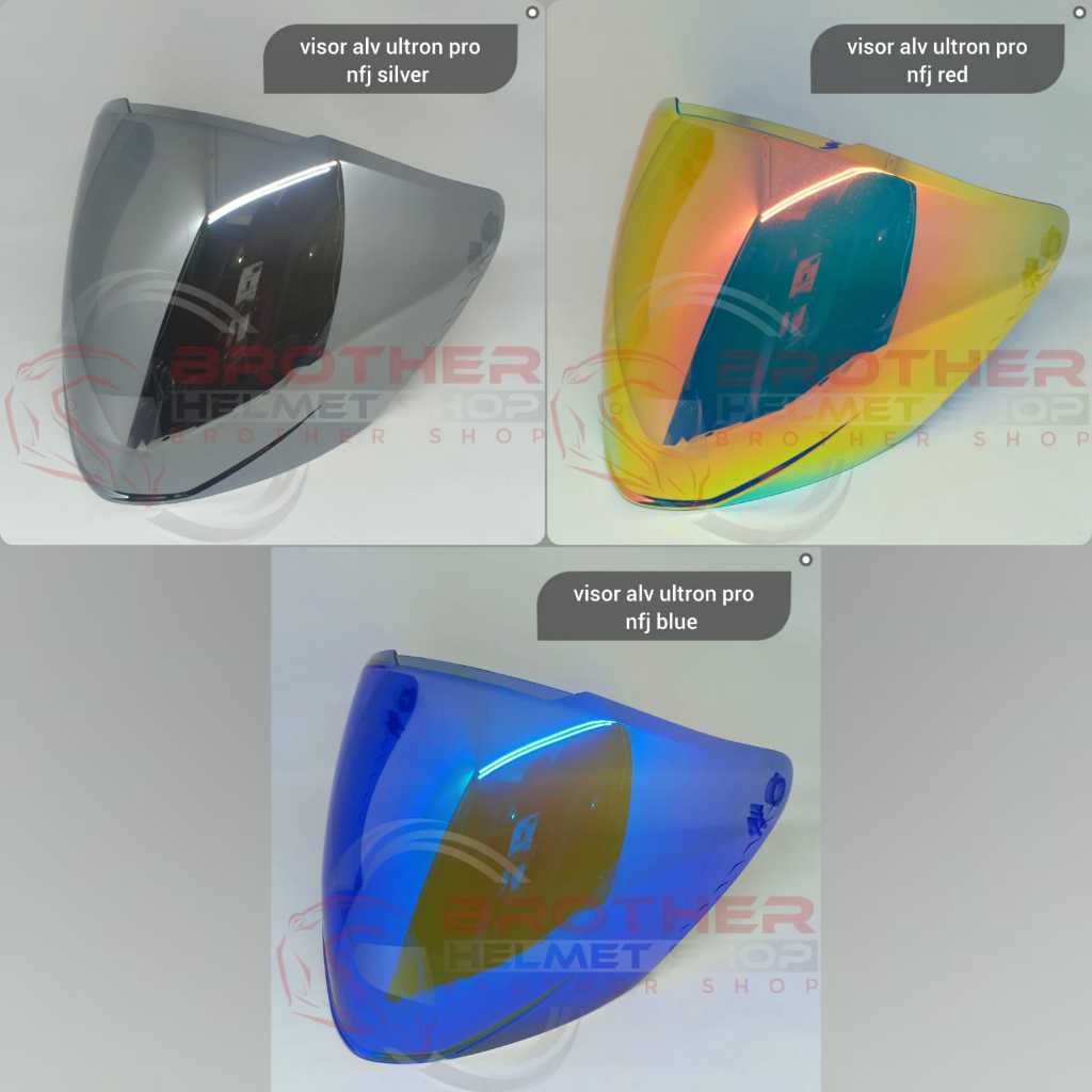 visor helm alv ultron pro merk nfj iridium