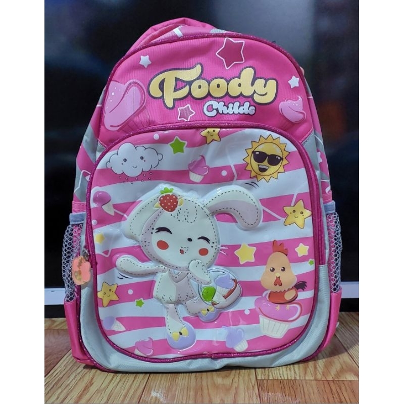 Tas Sekolah Anak Perempuan / Tas Punggung Anak Merk Little V Kualitas Premium