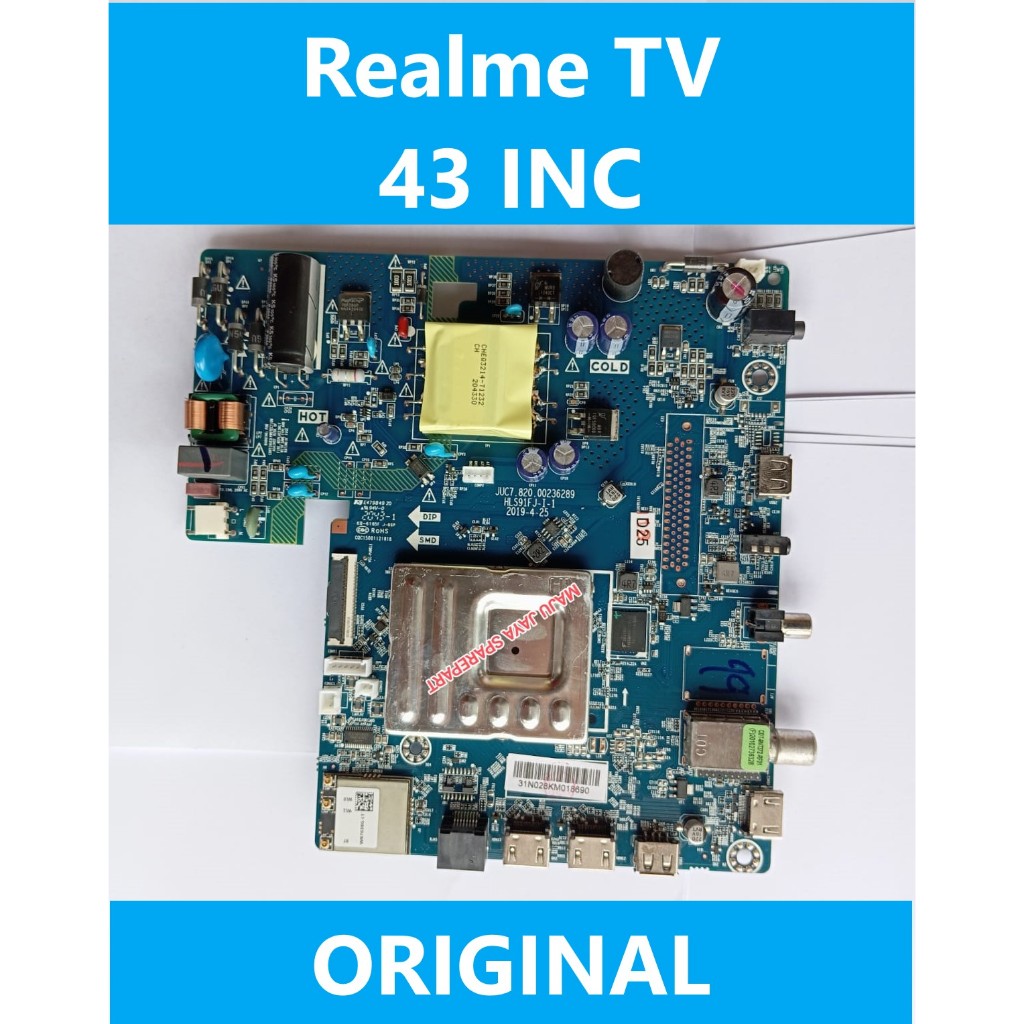 Mainboard TV LED REALME TV 43 Inch Android Mainboard TV REALME TV 43 Inch Mainboard REALME TV 43 Inch Mainboard TV 43 Inch MB TV REALME 43INC