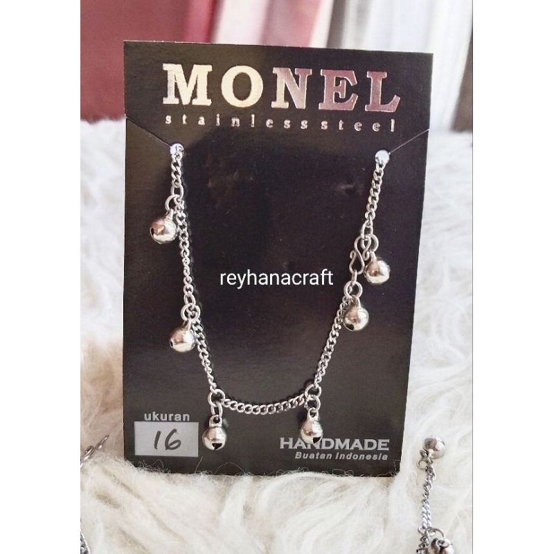 Gelang Monel Kaki Bayi