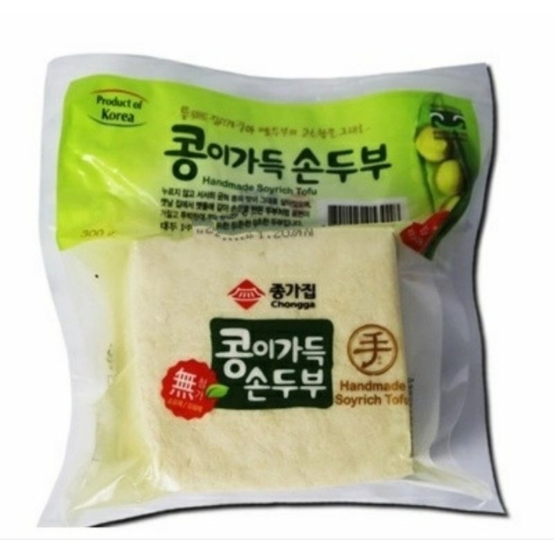 

chongga handmade soyrich tofu 300gram