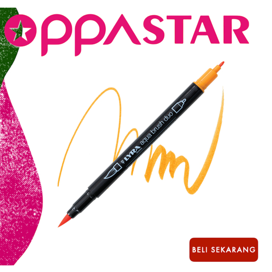 

Spidol Marker Dual Brush Pen Lyra Germany Aqua Brush Duo Permanent Cadmium Yellow Deep 6520008 - Satuan