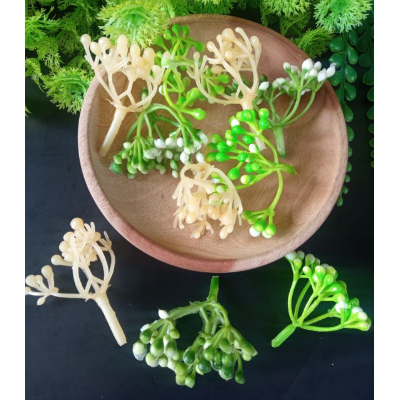 Putik Variasi Pentol Putik Plastik Putik Bunga Putik Imitasi Putik Bunga Plastik