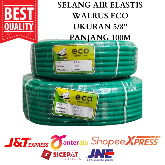 [BACA DESKRIPSI] Selang Dof / Selang Dop / Selang Walrus Eco / Selang Air Ukuran 5/8 Panjang 100M