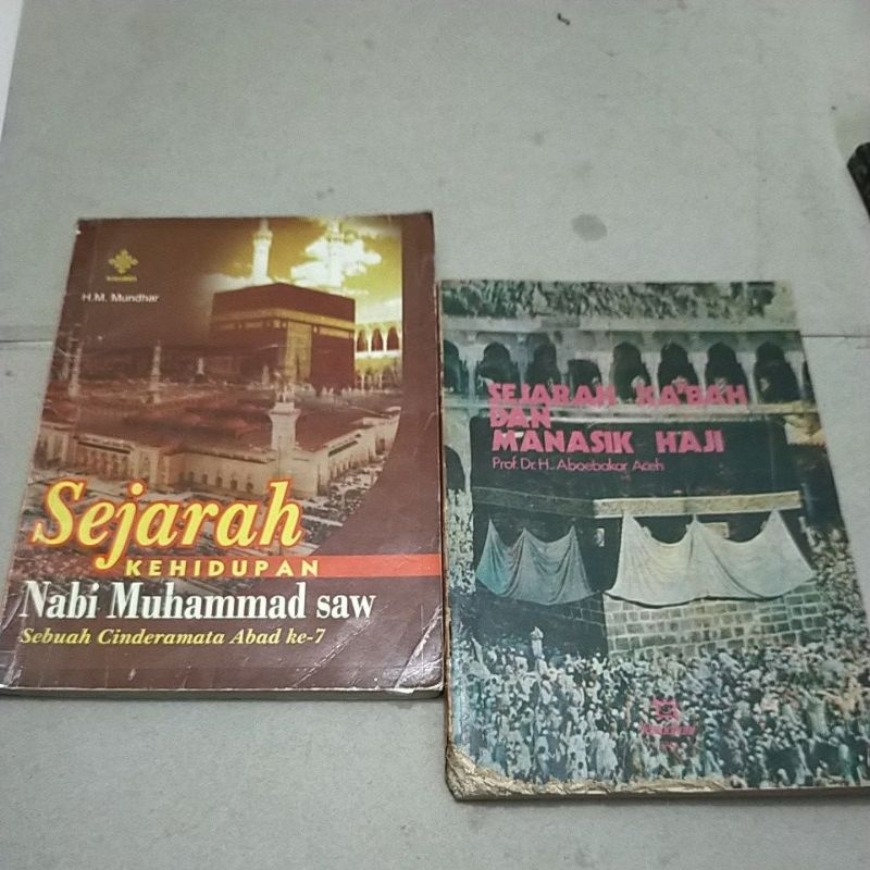 Sejarah kabah dan manasik haji/ sejarah kehidupan nabi Muhammad Saw Buku komputer Aplikasi android s