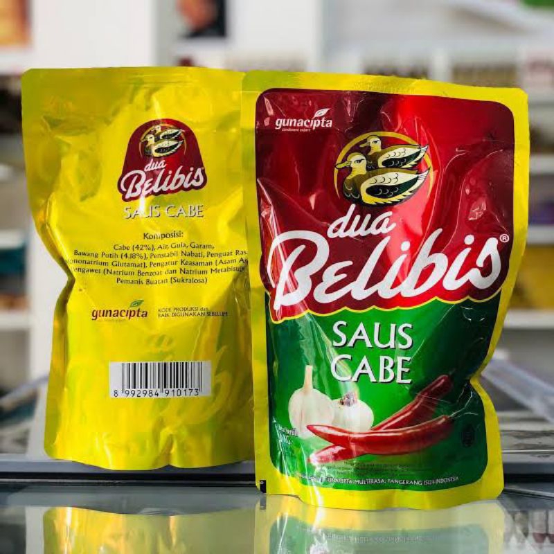 

Dua Belibis Saus Cabe Premium Pouch 1 kg