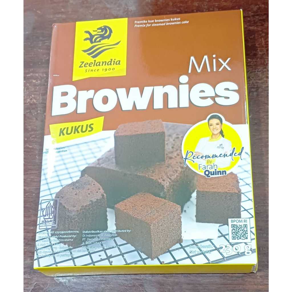 

Zeelandia Brownies Kukus 230g