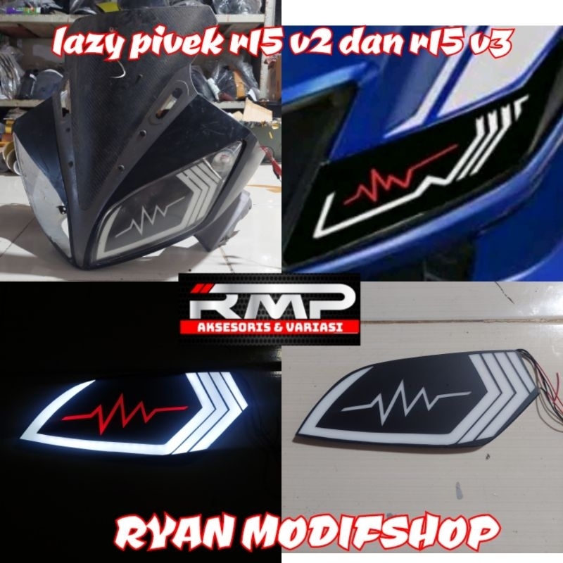 LAMPU ALIS LAZY PICEK R15 V3 DAN R15 V2 OLD LAZY PICEK R15 VVA V3