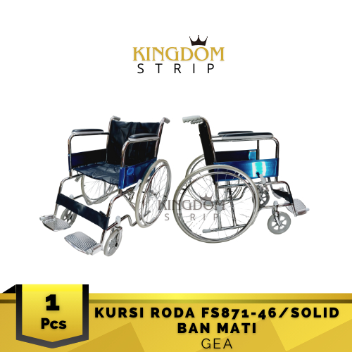 Kursi Roda FS871-46 SOLID Ban Mati GEA