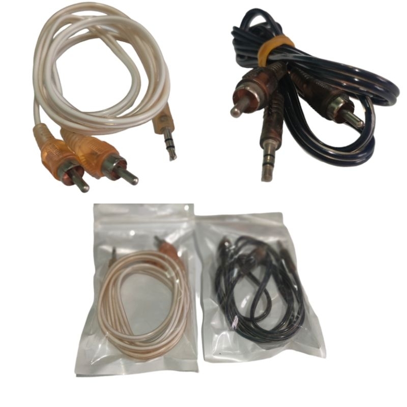 Kabel audio 2 in 1 3.5mm jack salon speaker