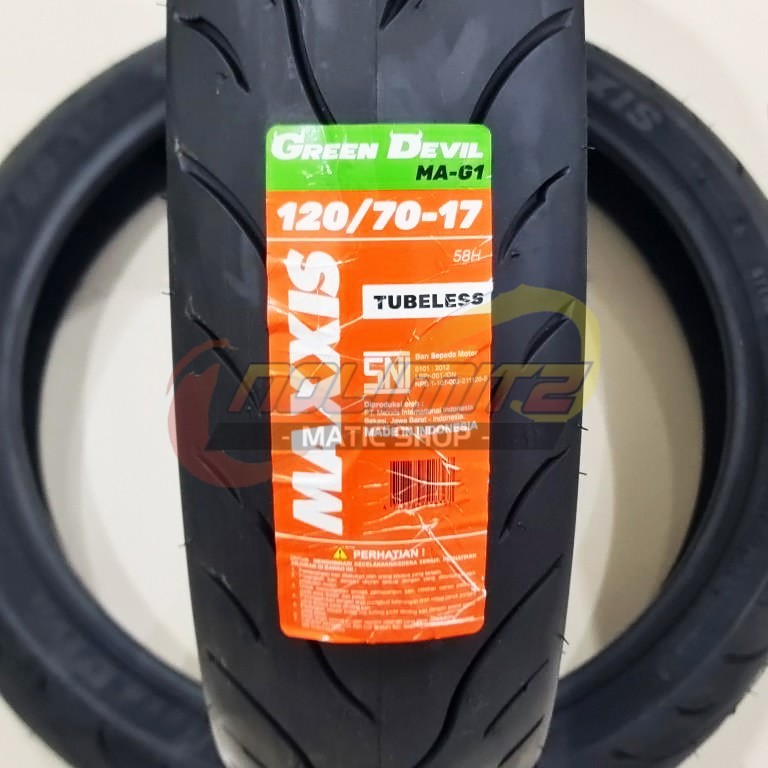 Ban Maxxis Green Devil 120/70 - 17