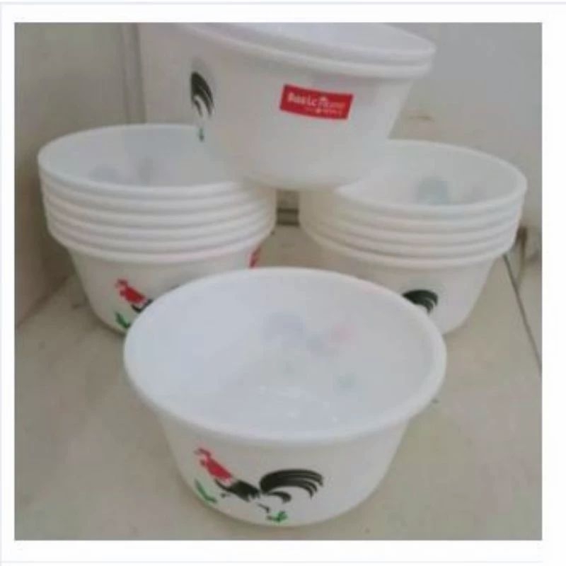 Mangkok ayam kecil lion star / mangkok ayam jago Plastik