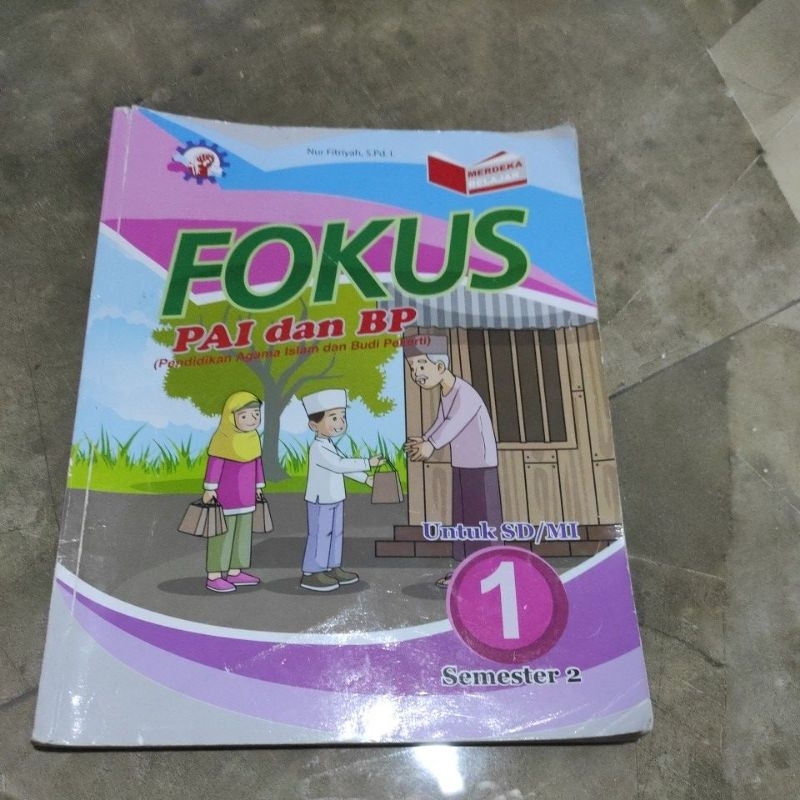 Buku Fokus PAI dan BP SD kelas 1 semester 2