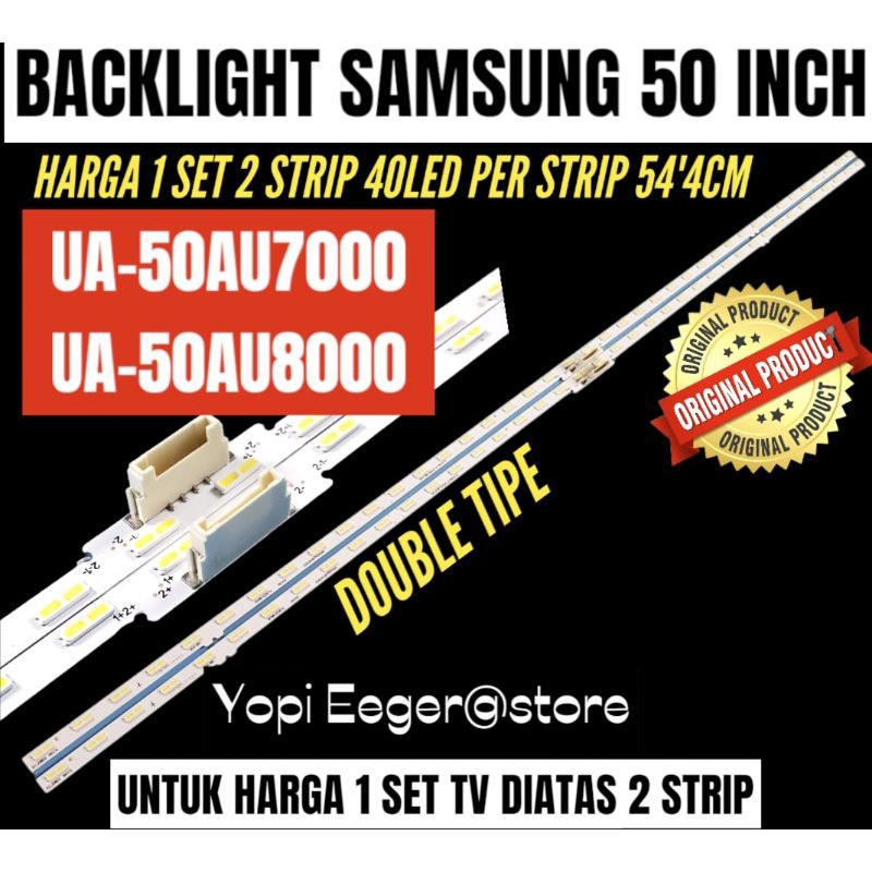 BACKLIGHT TV LCD LED SAMSUNG 50 INCH UA-50AU7000- UA-50AU8000 BACKLIGHT TV SAMSUNG 50 INCH