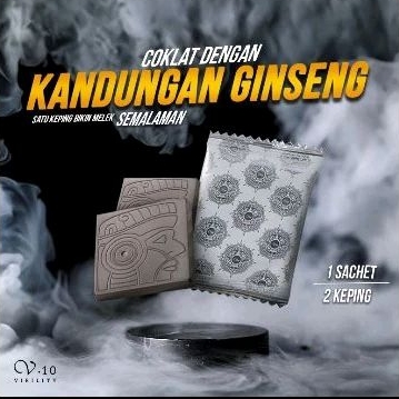 

V10 Coklat Gingseng Penambah Stamina Vitalitas Pria dan Wanita