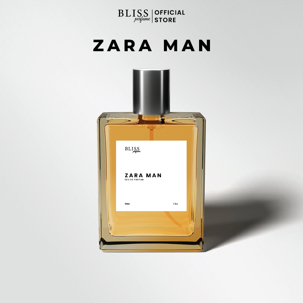 Bliss Perfume - Parfum Pria Zara Man Insprired By Zara - Eau De Perfume Minyak Wangi Tahan Lama