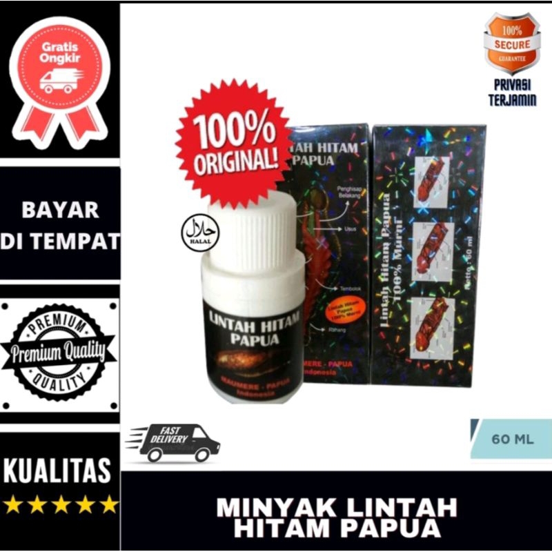 BAYAR DI TEMPAT(COD) MINYAK LINTAH HITAM PAPUA ORIGINAL PEMBESAR PANJANG PENIS OWOK KUAT PRIA TAHAN 