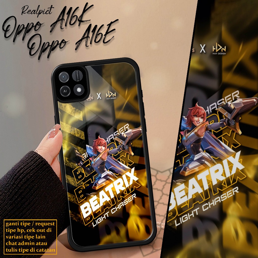 Case Oppo A16E / Oppo A16E Terbaru - ( MOBILE LEGENDS ) - Case Hp - Casing Hp - Softcase Hp - Siliko
