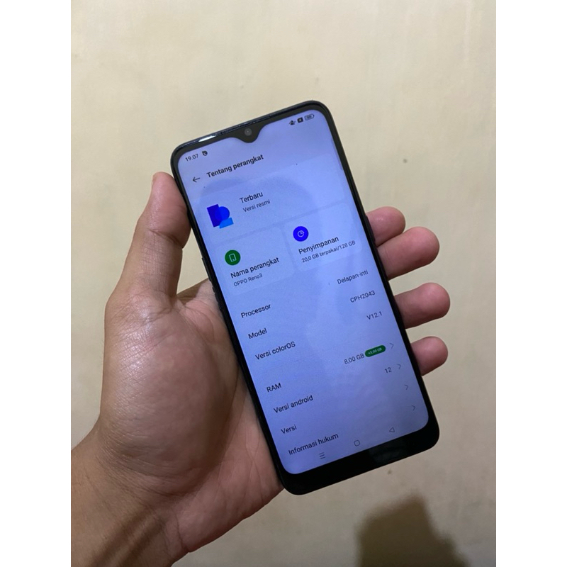 Oppo reno 3 8/128 hp ces normal