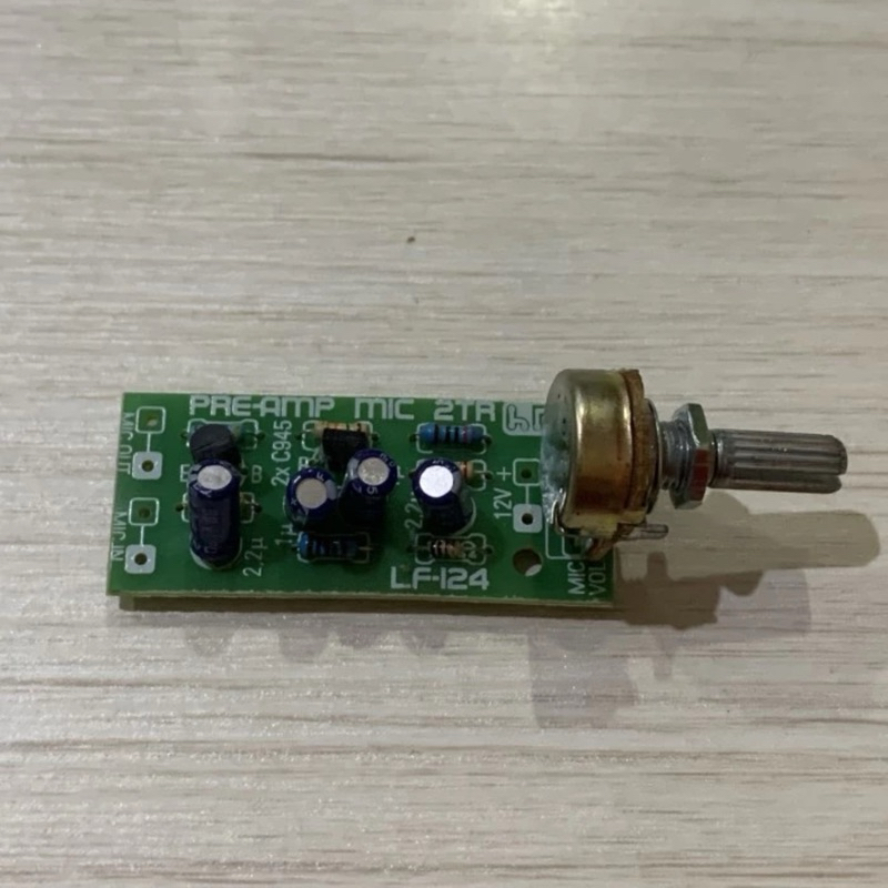 Kit Pre amp Mic 2 TR 1 potensio