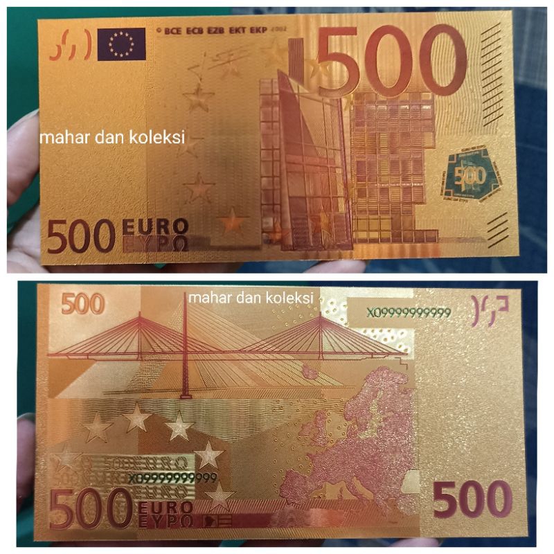 SOUVENIR GOLD FOIL 500 EURO