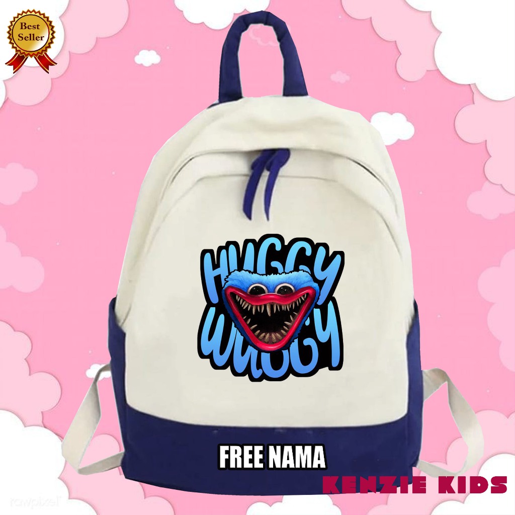 TAS BACKPACK ANAK SEKOLAH MOTIF HUGGY WUGGY NEW
