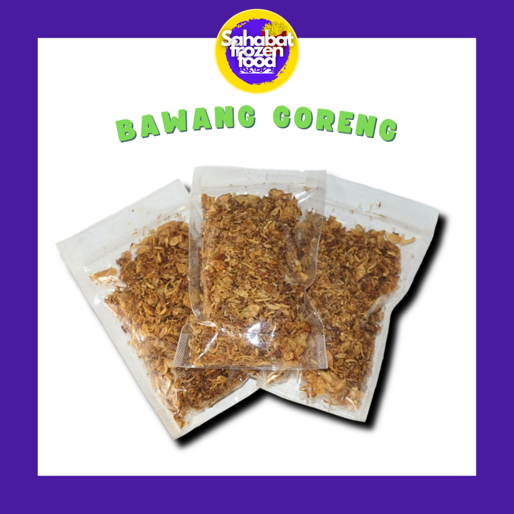

Bawang Goreng Gurih 80 Gram / Kemasan Klip