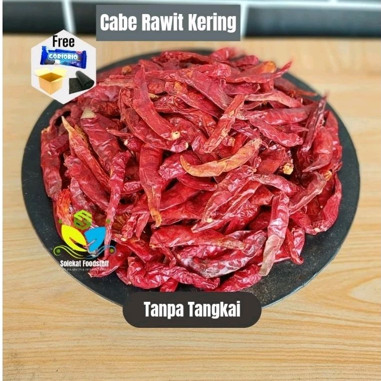 

Cabe Rawit Teja Merah Kering Super Pedas 1 Kg - 500 Gr Dijamin Fresh