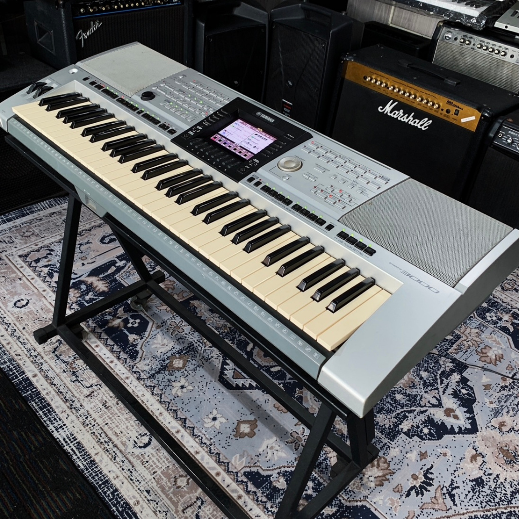 BILLY MUSIK - Keyboard Yamaha PSR3000 PSR-3000 Bisa Flashdisk Bonus Tas